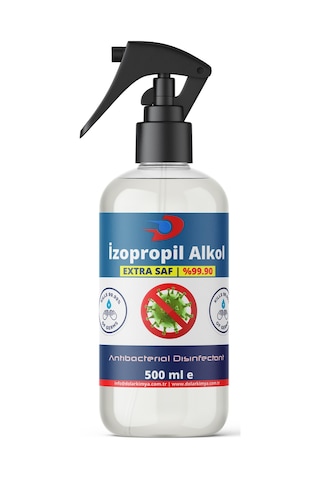 Dolar Kimya İzopropil Alkol İpa Sprey Başlıklı 500 ML Dolar Kimya İzopropil Alkol İpa Sprey Başlıklı 500 ML