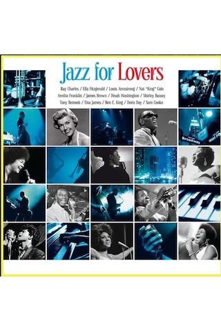 My Yonca Çeşitli Sanatçılar Jazz For Lovers Various Artists Plak Lp Jazz Music - Ray Charles - Etta James - Dinah Washington - James Brown - Ben E. King