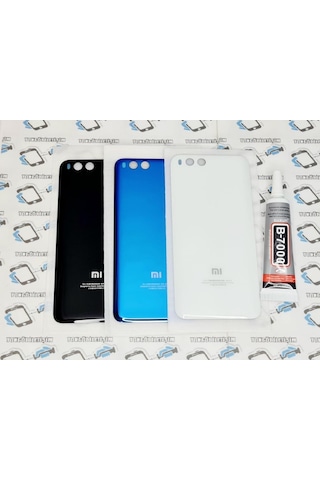 Xiaomi Mi 6 Arka Kapak Batarya Pil Kapağı (Cam) B-7000 (275883653)