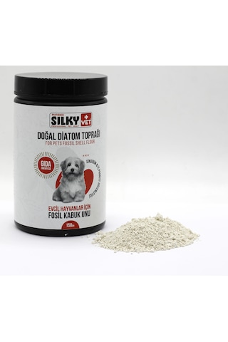 Silky Vet+ Köpekler İçin Doğal Diatom Toprağı Gıda Takviyesi 150 G