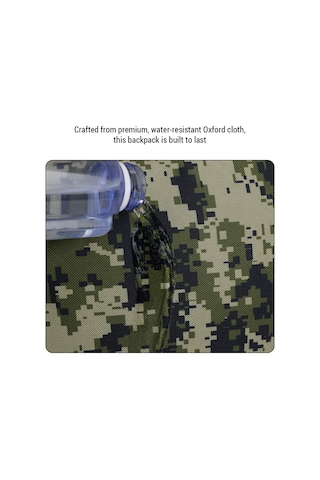 Konesam Kollektif Saklama Bölmeli Geniş Kapasiteli Outdoor Mühimmat Rengi Spor Sırt Çantası Çok Renkli