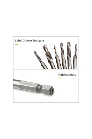 Yihemaoyi Matkap Kombinasyon Ucu Hss 6 Adet/takım