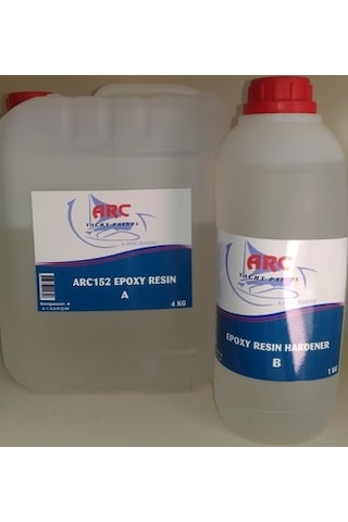 Arc 152 Epoksi Reçine 5 Kg Takım Arc 152 Epoksi Reçine 5 Kg Takım