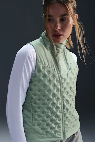 Nike Running Therma Fit Synthetic Fill Womens Vest Sentetik Dolgulu Termal Reflektörlü Kadın Koşu Yelek Yeşil Yeşil