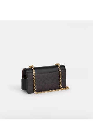 Coach Eliza Flap Crossbody Bagkadın Omuz Çantası Acı Kahverengi