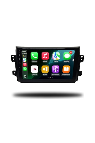 Carplayer Suzuki Sx4 Android Carplay Multimedya 2006-2013 4gb Ram 6gb Ram 64gb Hafıza
