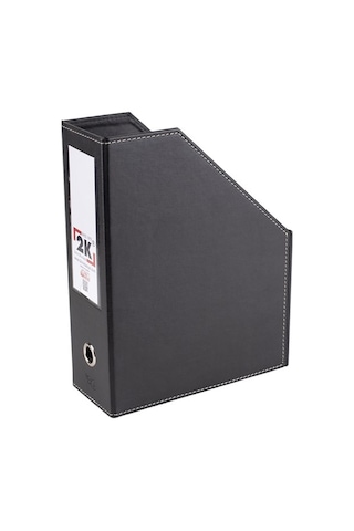 Magazinlik Suni Deri Masa Üstü A4 9 Cm Geniş 23x30 Cm Siyah