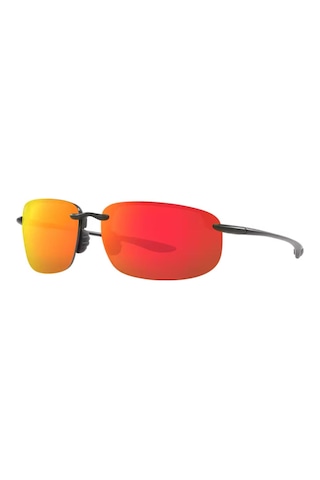 Maui Jim Mj 0456s 005 68 Aynalı Erkek Yastık Siyah Metal Güneş Gözlüğü Siyah