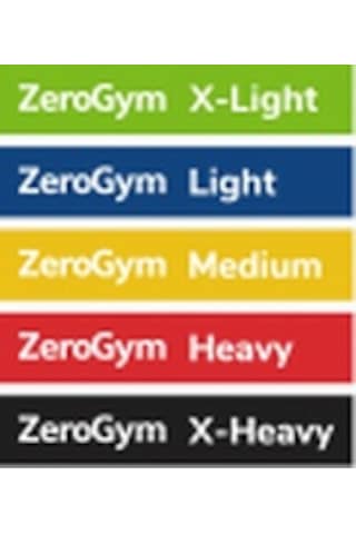 Zerogym Lbt02 Loop Bant Tpe 25,5cm X 5cm 0,5mm Hafif Mavi Mavi