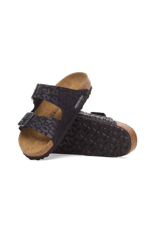 Birkenstock Arızona Bf Leopard Unisex Terlik Brk1030563 Siyah