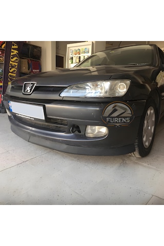 Peugeot 306 1993-2002 Uyumlu H Lip Esnek Ön Lip 2 Parça Karlık Ön Ek Tampon Altı Dill