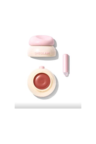 Sheglam Bounce Putty Pocket Lip Pot Mat Ruj - Peachy Pie Pembe