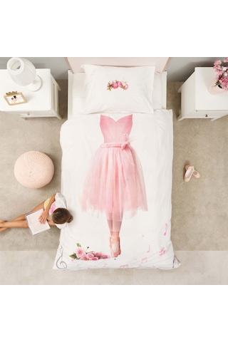 Karaca Home Young Ballerina %100 Pamuk Tek Kişilik Nevresim Takımı