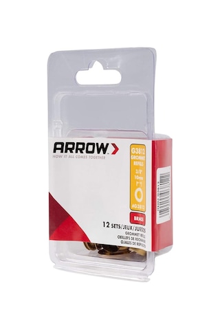 Arrow G3812 Pirinç Kuşgözü Perçin 10 MM