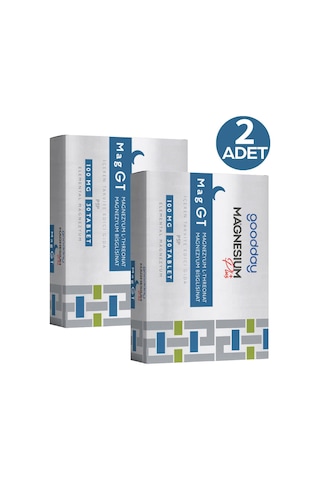 Goodday Magnesium Plus Mag Gt 30 Tablet 2 Adet