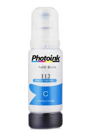 Proprint Epson Photoink 112 L11160 L15150 L15160 L6460 Mavi Uyumlu Mürekkep 6000 Sayfa