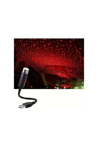 Elmpaly Usb Led Aydınlatma Ev Dekor Ve Araç Aksesuarı Kamp Parti Işık 1 Adet