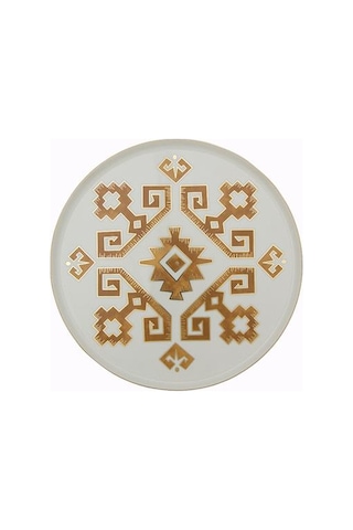 Porland Arabesque Desen1 Düz Tabak 27cm