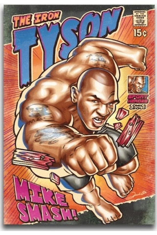 Mike Tyson Ahşap Tablo 4mm