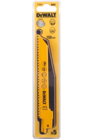 Dewalt DT2351 Ahşap Kesim Tilki Kuyruğu Testere Bıçağı Ahşap,Plas