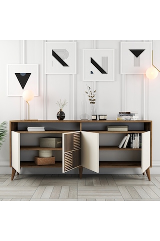 Variant Variant Milan Konsol - Ceviz / Krem