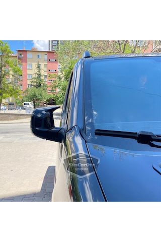 Fiat Doblo D5 2023 Sonrası Uyumlu Batman Yarasa Ayna Kapağı Piano Black Abs Plastik Sağ Sol Takım 00 Şüscaroto Aksesuar