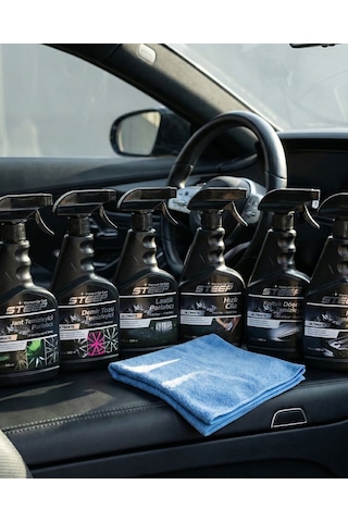 Steep Ultimate Oto Yıkama Seti 6 Parça Premium Ürün Ve Mikrofiber 40x40 Bez