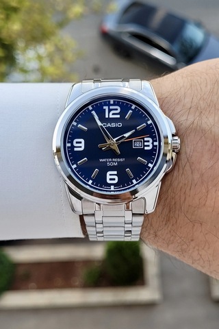 Casio Csıste245 Erkek Kol Saati Gümüş