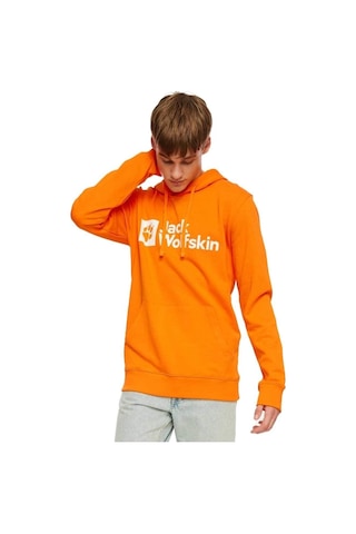 Jack Wolfskin 1000001tr Arthur Hoody M Outdoor Erkek Sweatshirt Turuncu