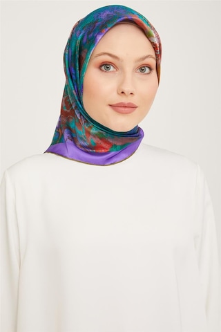 Armine Twill İpek Eşarp 23ka9041 13 Açık Mavi