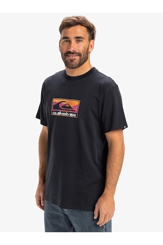 Quiksilver Ev Gradient Box Ss Erkek T-shirt-29744 Lacivert
