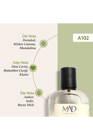 Mad A102 Selective Erkek Parfüm EDP 50 ML