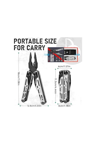 B/bury Çok Amaçlı Pense -pro Bı2045