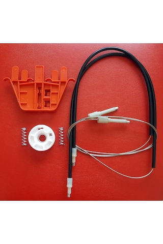 Iveco Uyumlu Yeni Model Ön Sol Cam Kriko Teli ve Tamir Seti