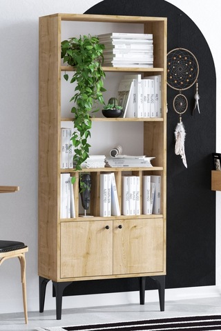 Decormet Pollux Kitaplık Dec0032 Çok Renkli