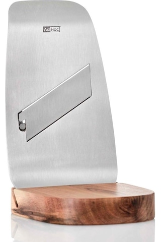 Adhoc Tufo Gurme Dilimleyici Ahşap Standlı Çelik