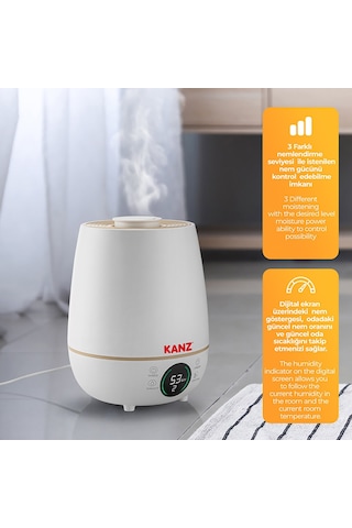 Kanz KNZ-0734 Dijital Buhar Makinesi