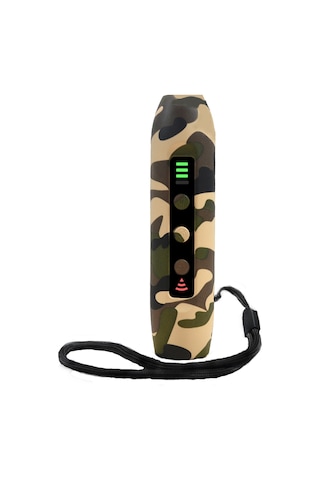 Moveevo 3 Modlu Şarjlı Ultrasonik Köpek Kovucu, Akıllı Parlak El Feneri & Led'li Eğitim Cihazı