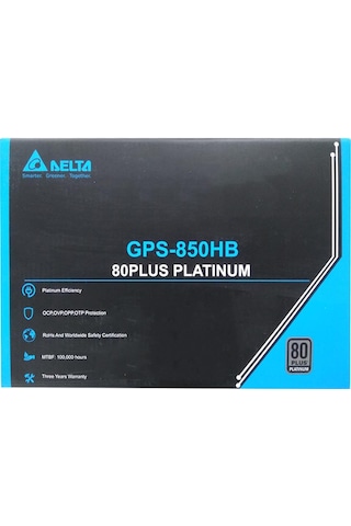 Delta GPS-850HB 850W 80+ Platinum Güç Kaynağı