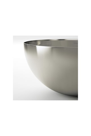 Ikea Blanda Blank Paslanmaz Çelik Servis Kasesi 28 Cm Krom Tek Parça