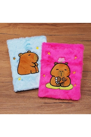 Peluş Defter 1 Adet Çok Renkli