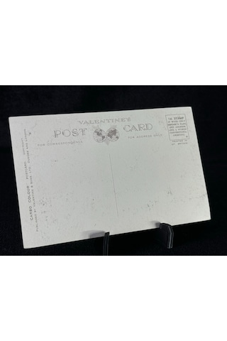 İngiltere Marıne Drıve, Rhos On Sea Post Card W1227 Carbo Colour Valentin & Son London Nadir