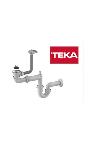 Teka EBM 45 İnfant OD Evye Sifon Takımı Gümüş