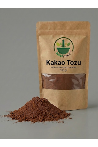 Kakao Tozu Toz Kakao Cocoa Powder Doğal 100 G