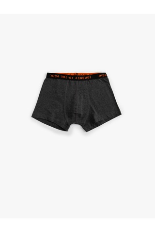 Koton 3'lü Boxer Seti Baskı Detaylı Çok Renkli Siyah 5slm90046mk Siyah