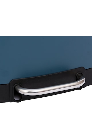 5five Simply Smart Ariane 30 Lt Metal Çöp Kovaları Petrol Mavisi Koyu Mavi