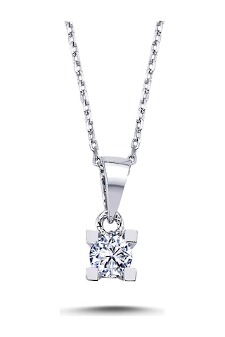 Lova 0,20 Karat Pırlanta Tektaş Kolye - 2010002