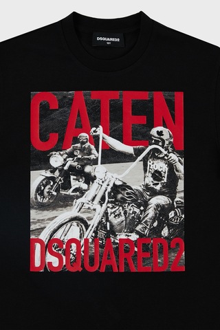 Dsquared2 Çocuk T Shirt Dq0158-d00mq Black Siyah