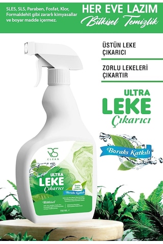 Rs Clean Ultra Bitkisel Leke Çıkarıcı 750 ML