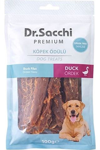 Dr.sacchi Premium Ördekli Fileto Tahılsız Köpek Ödülü 100 Gr 109-30001.01